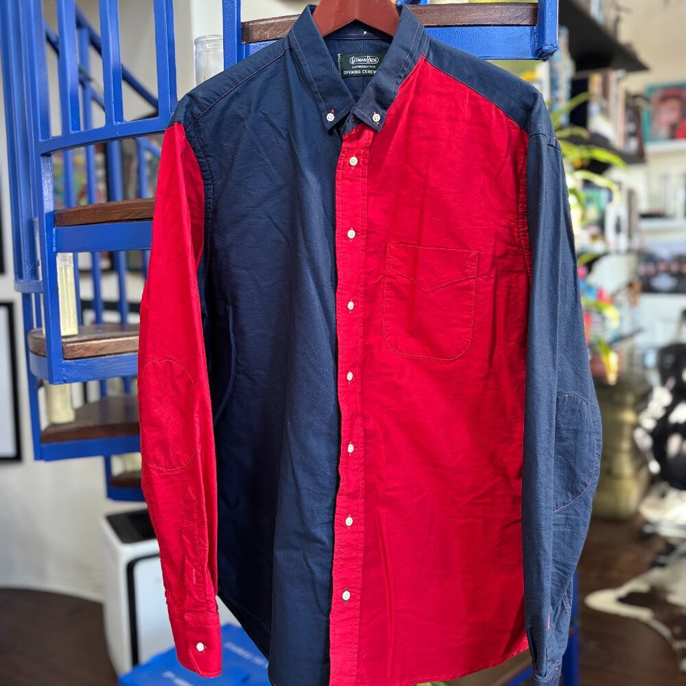 Gitman Bros x Opening Ceremony Split Button Down … - image 1